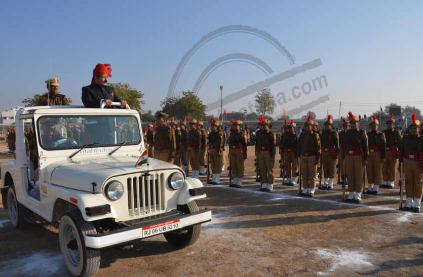 Republic day in bhilwara