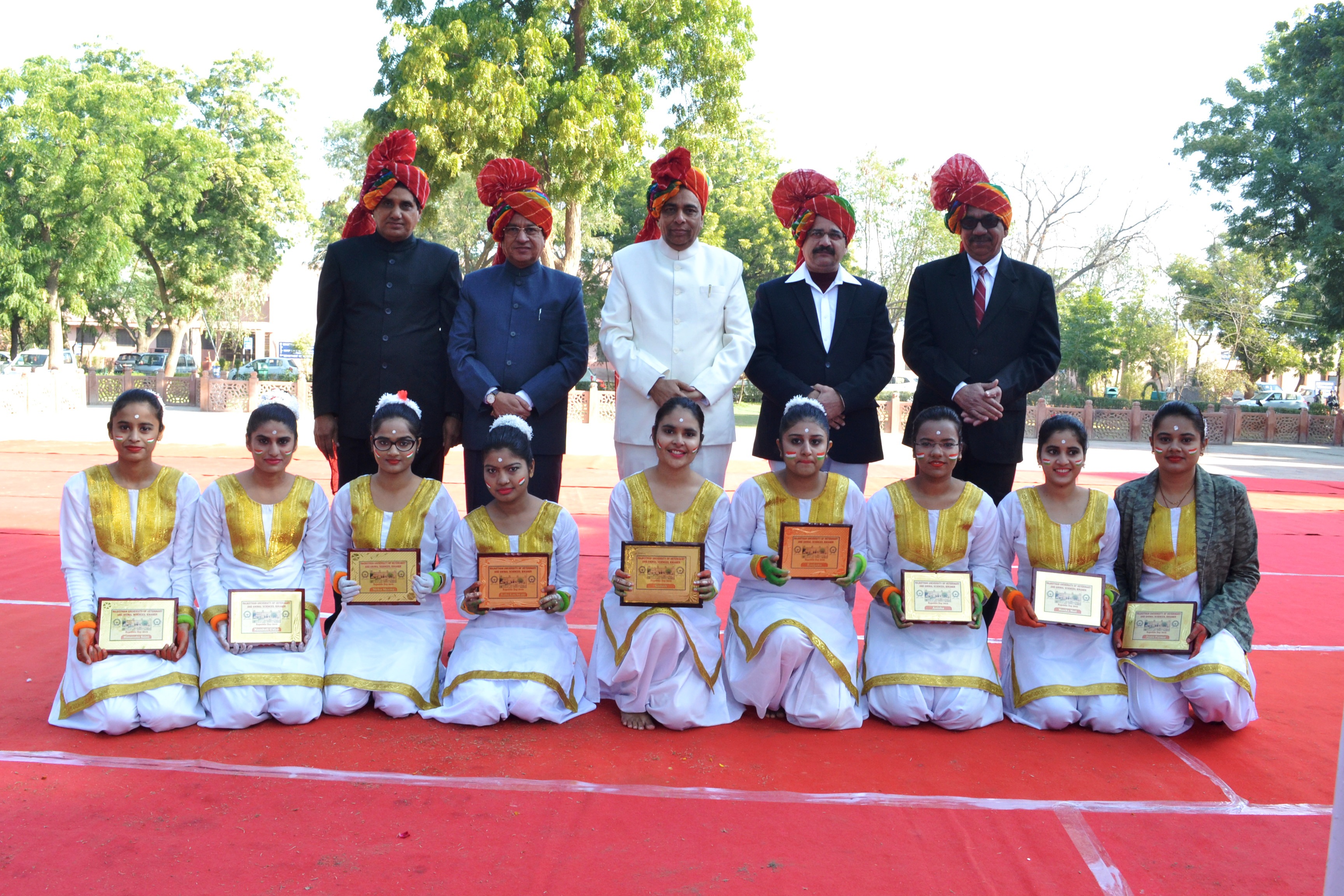 republic day celebration in rajuvas bikaner