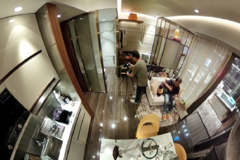 nano flats are smaller than a parking space in hong kong