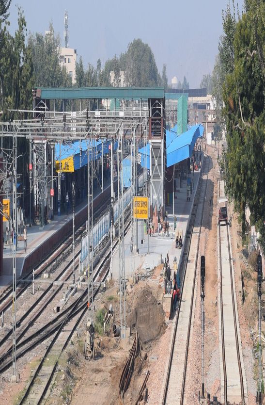 Three platforms now on Alwar junction