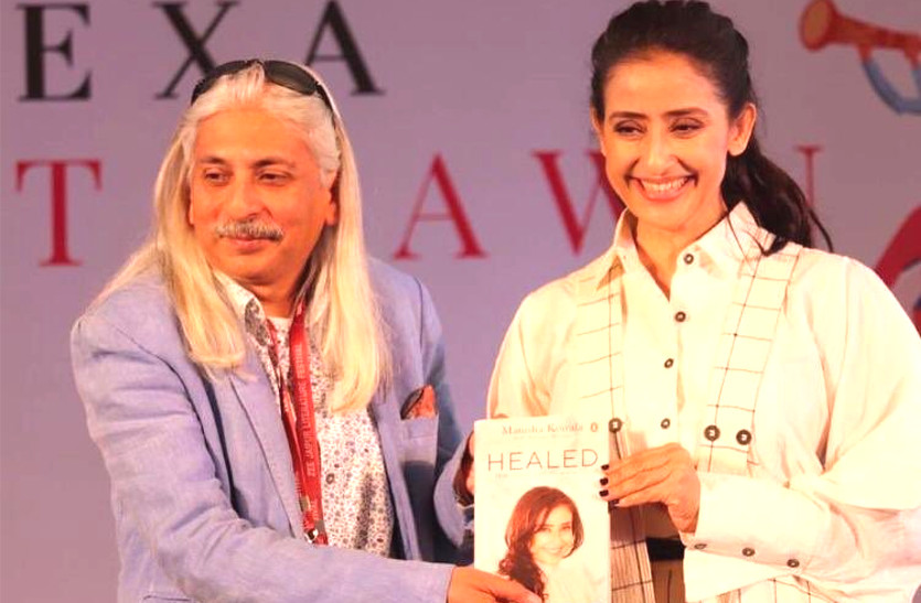 Bollywood Actress Manisha Koirala at Jaipur Literature Festival
