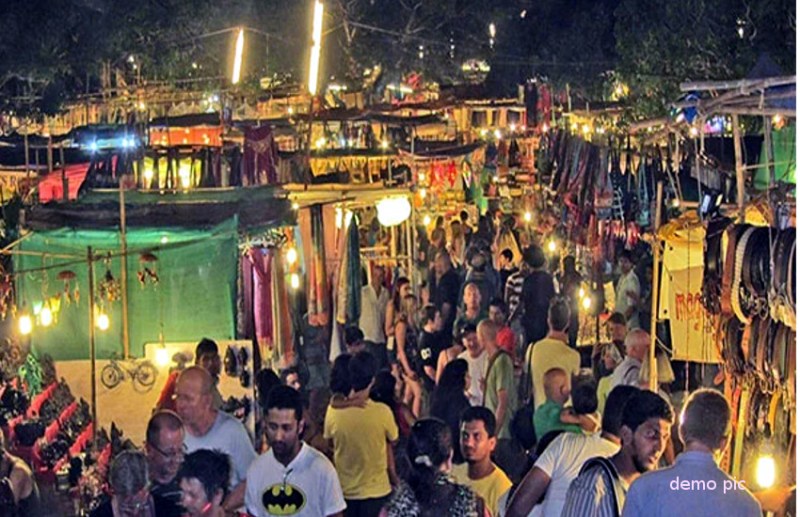 famous night market in india