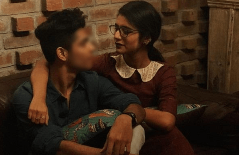 priya prakash varrier spotted with mystery boy roshan abdul rahoof