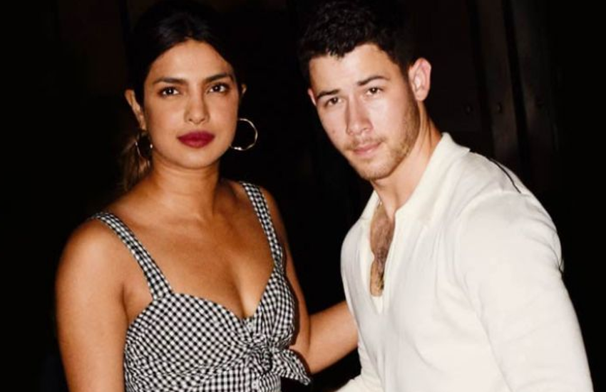 Priynaka Chopra and Nick Jones