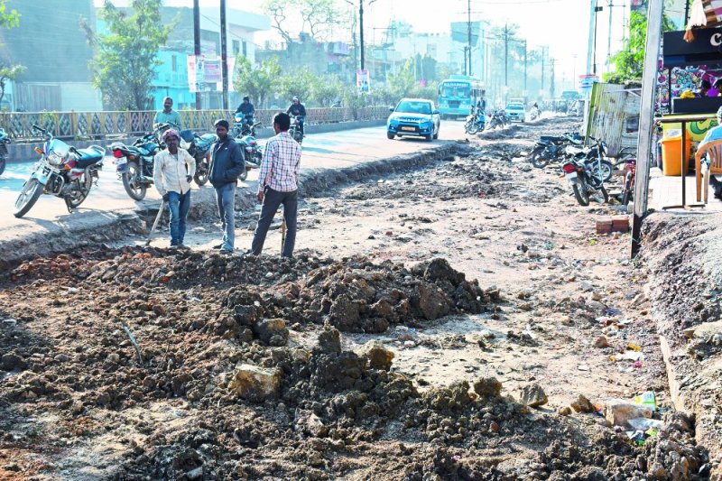 satna Circuit House to Savera Hotel Road news in hindi