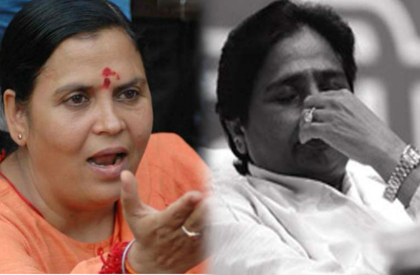 Uma Bharati Mayawati 