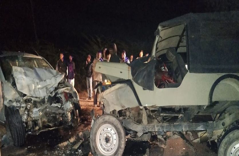 Three killed in car-jeep accident