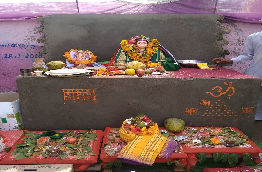 Sri Ganesh from this ritual from Mangal Kalash yatra