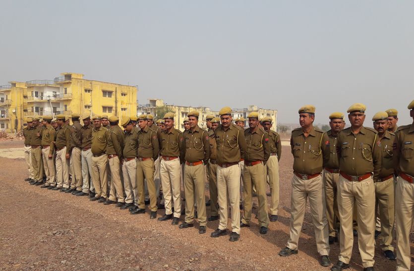 Rajasthan Police Officer will be active in training, two-day training camp in Karauli