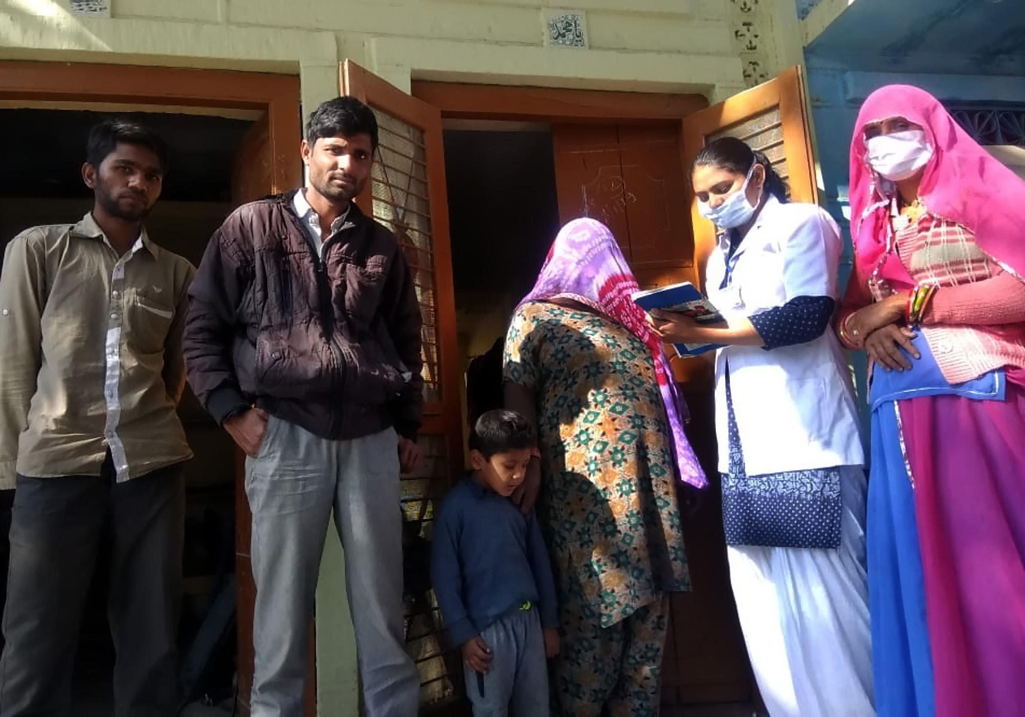 medical team reach in village