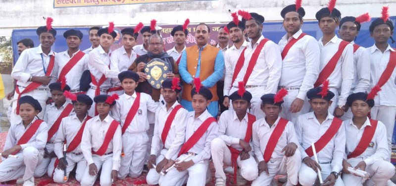 Saraswati Keshavnagar school winner in Ghosh contest