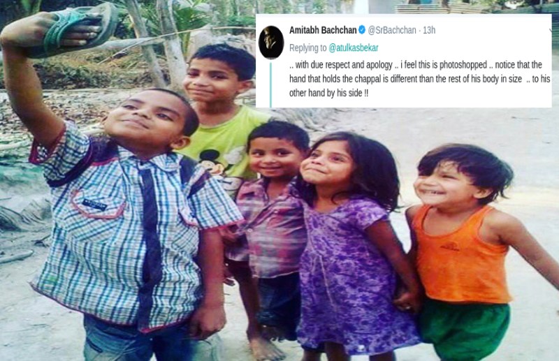  selfie children chappal