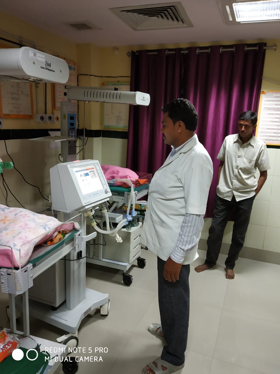 Mother and newborn will not be different,facility available ventilator