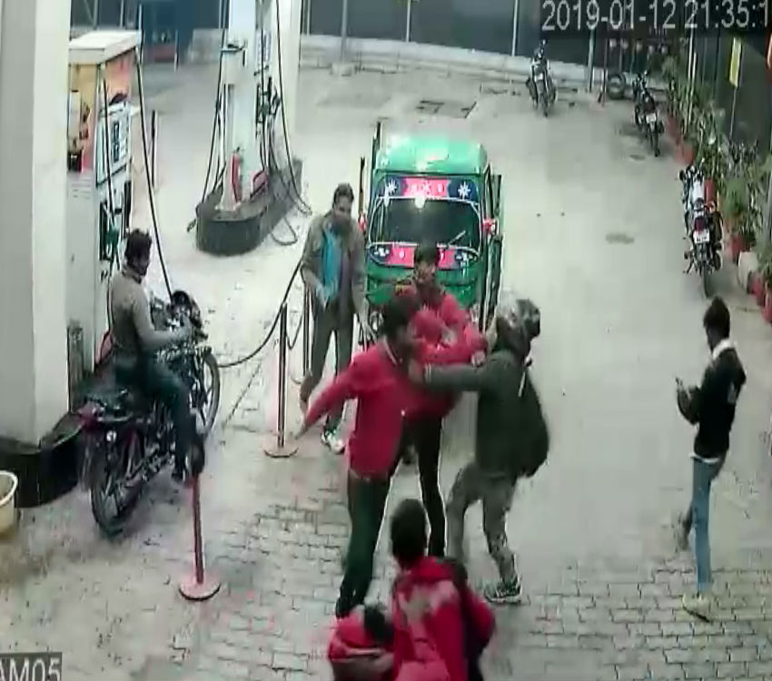 Video of the ruckus on BJP MLA's petrol pump came in front