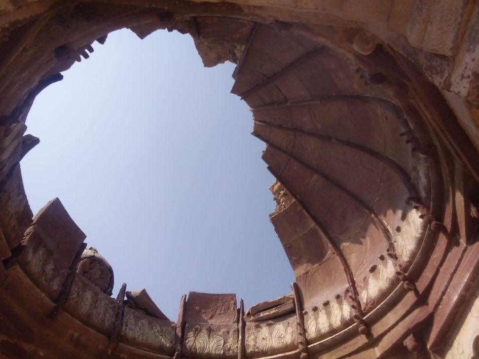 The memorial of the contributor to save Jodhpur