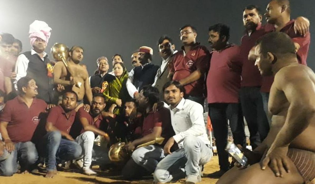 dangal mahakumbh singrauli Arvind Pahlwan Varanasi won in final