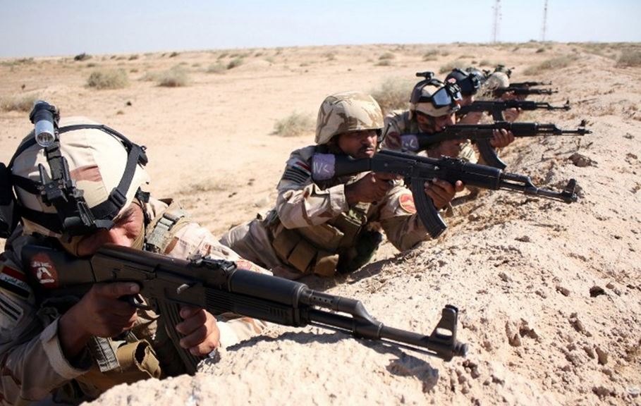 Iraqi army kill 5 IS militants in a joint operation in kirkuk
