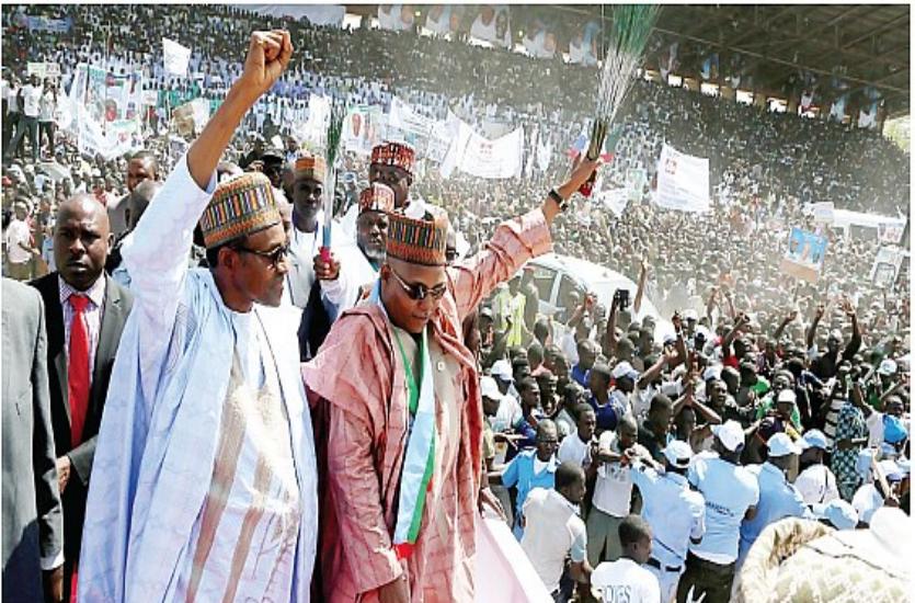 political rally in Nigeria