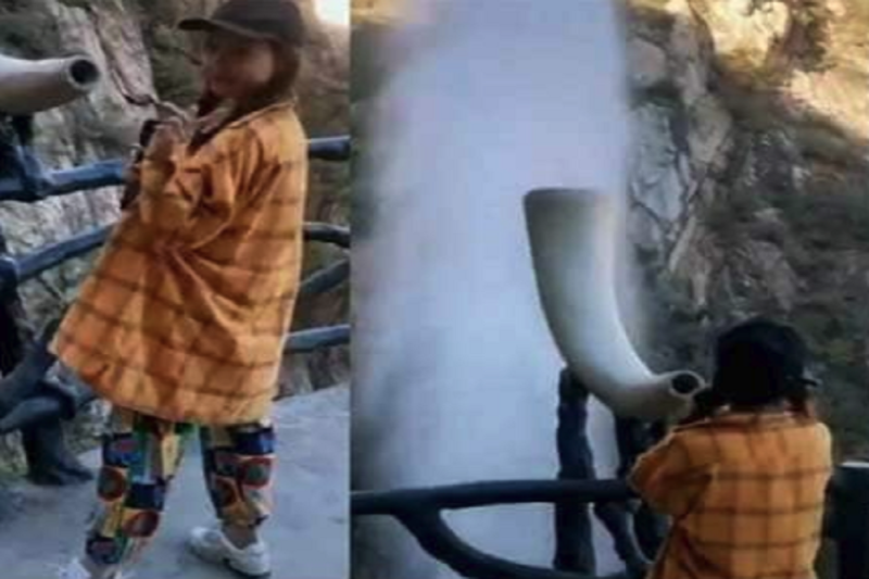 this fountain moves automatically when someone says any thing