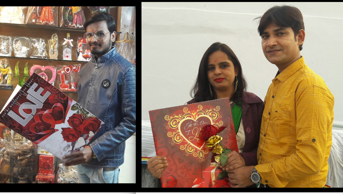 coupls celebrated Propose Day