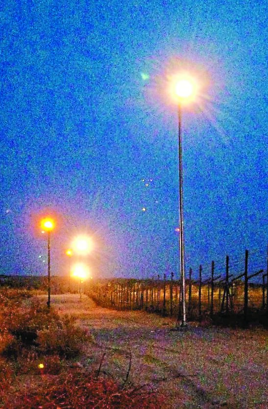 India launches Led Light project on border with security on western borders