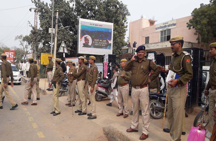 Police jappa posted in Karauli of Rajasthan