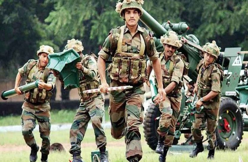 Indian Army Exercise Rahat In Alwar