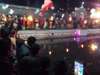 Celebrating the celebration of Mother Narmada with pomp, organizing th