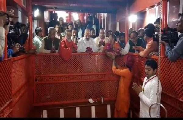 amit shah in prayagraj