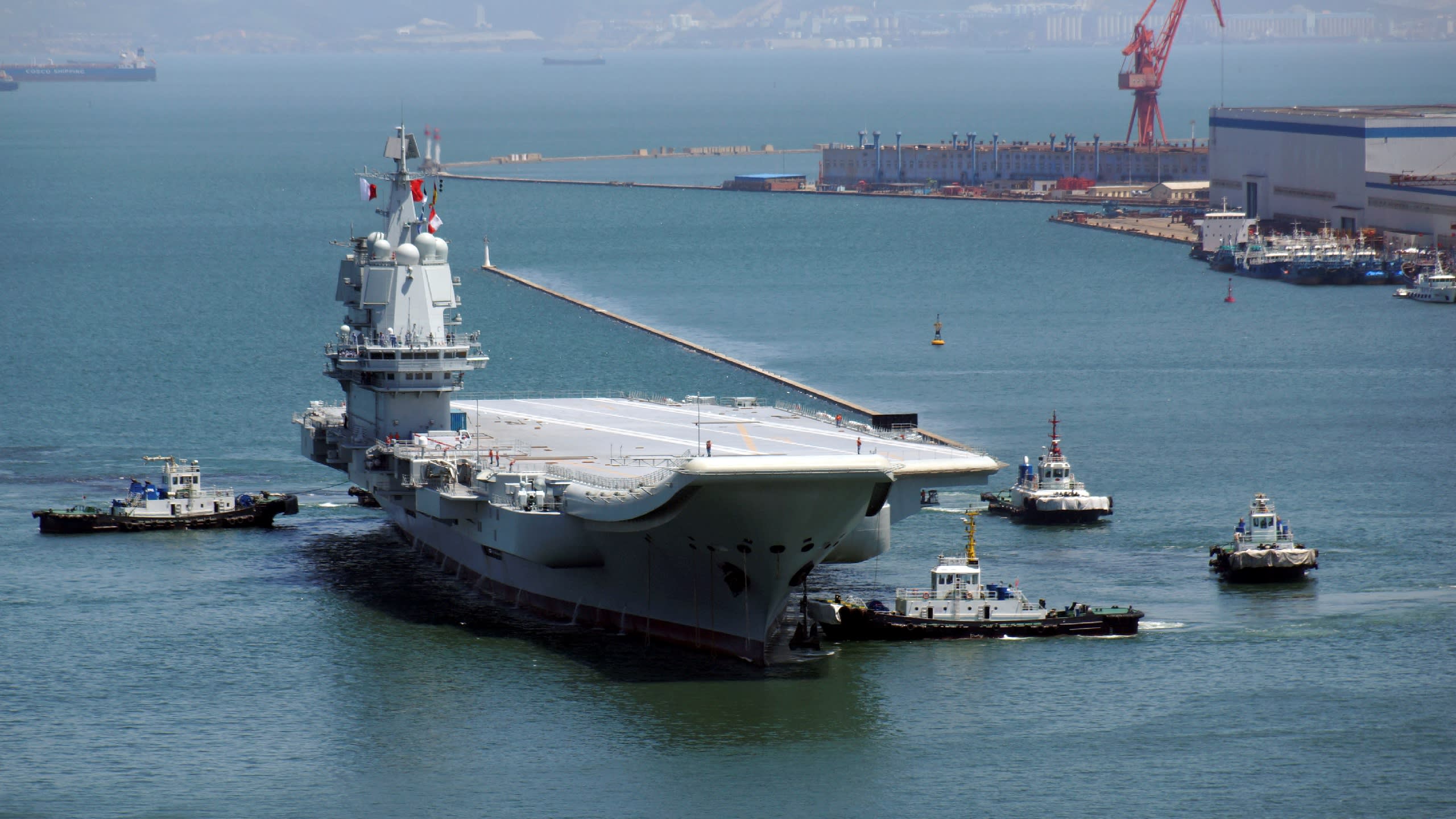 China Denies Report of re-selling their first Aircraft Carrier To Pak