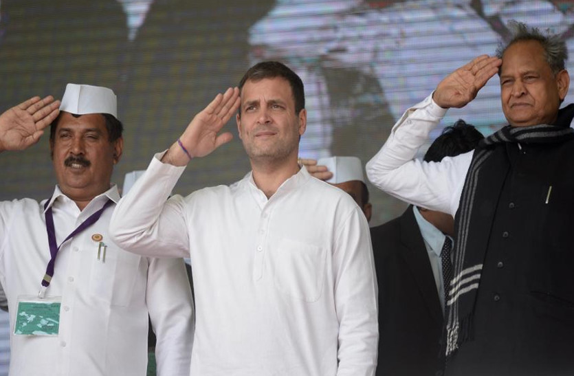 Rahul Gandhi in Ajmer Rajasthan, takes on PM Modi 