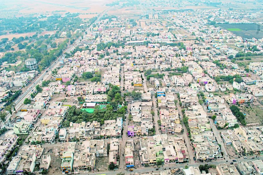 illegal colonies of Indore city