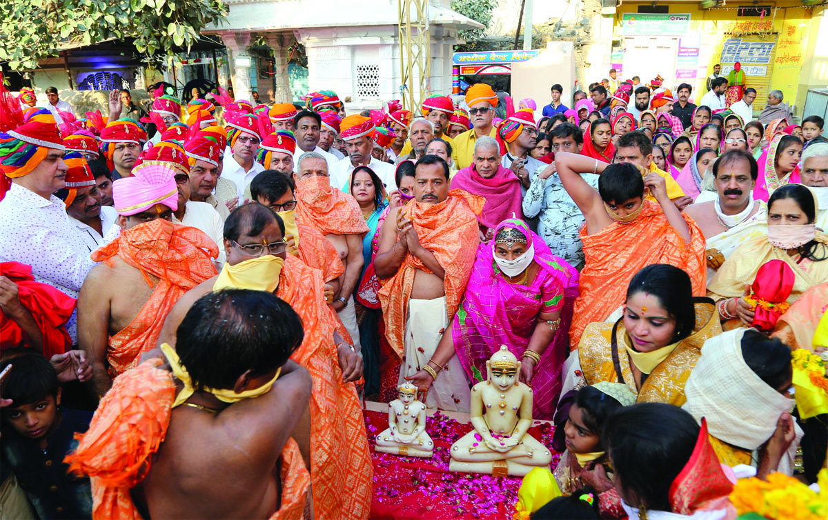 mulnayak bhagwan ka mangl pravesh