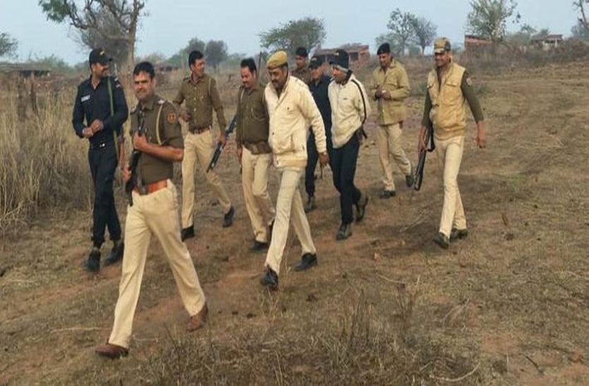 Beaten workers in Karauli, Rajasthan