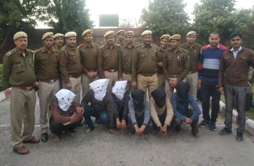 Rajasthan Police Arrest International Theft Ghodasan Gang