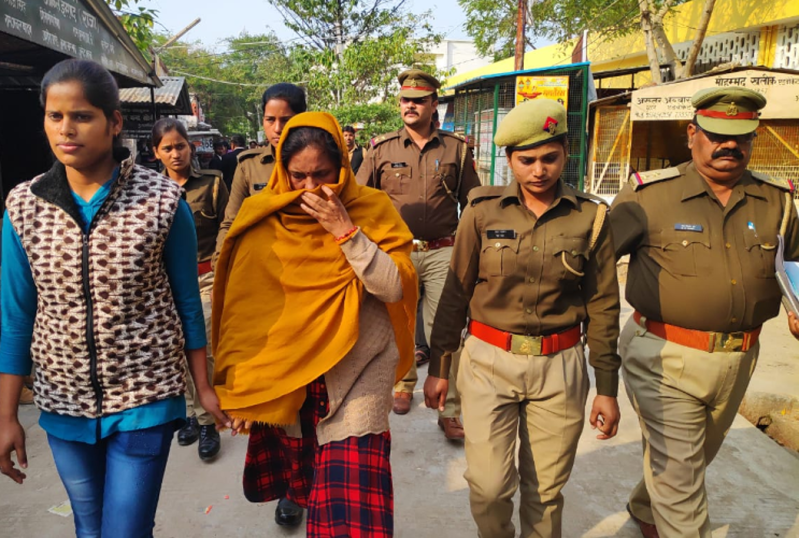 Police arrested accused Mridula Anand in Shikhar Srivastava hatyakand