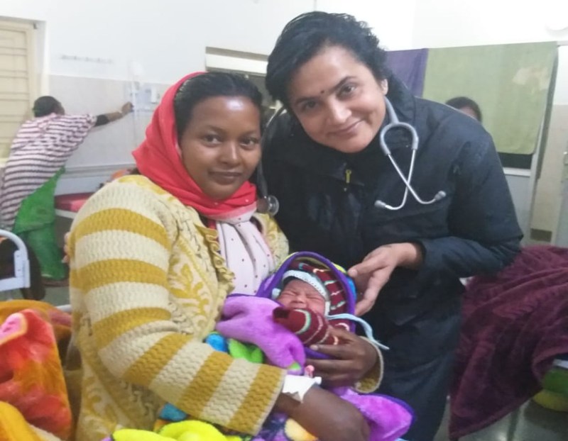 CRPF jawan's wife and doctor