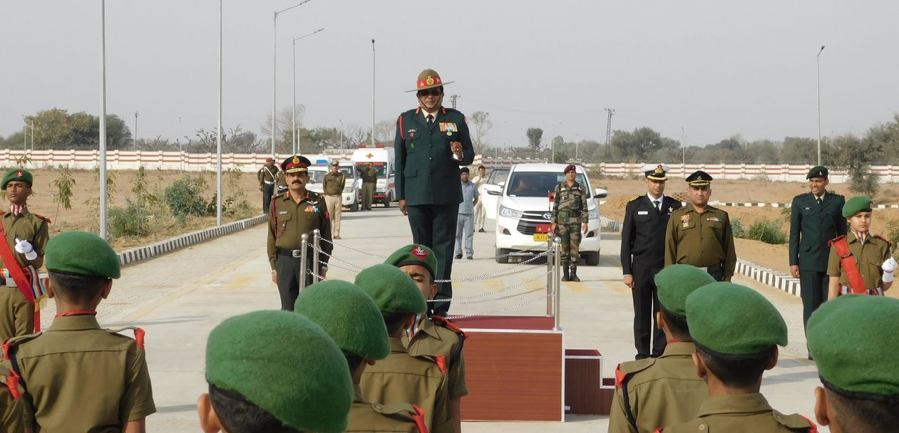Visited Sainik School, Dorasar