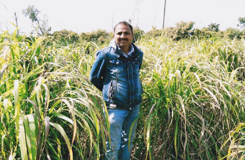story of advanced farmer in katni