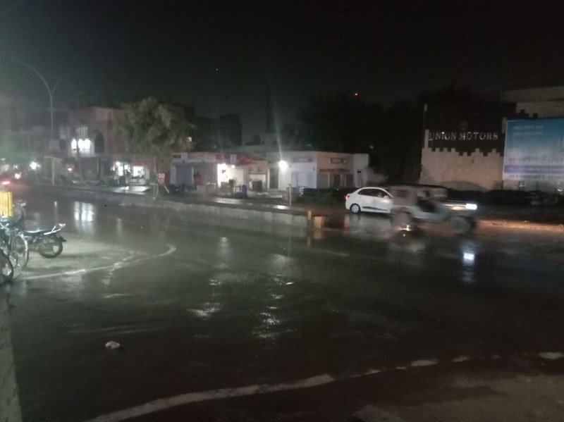Jhajjam rain in Sriganganagar, the glare of the faces of farmers