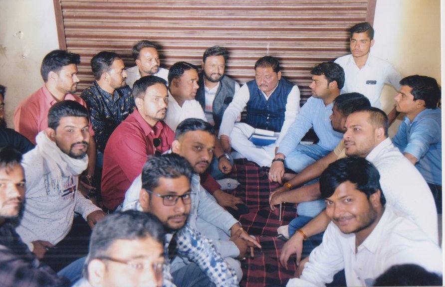 youth congress evevt in jabalpur
