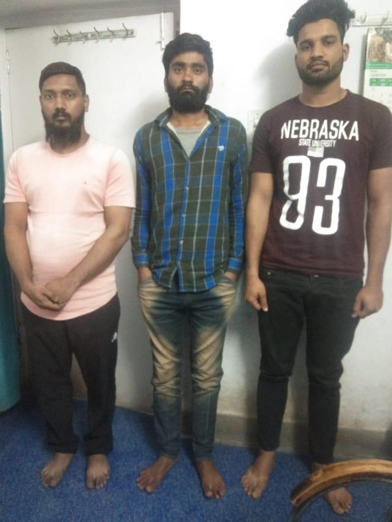 Three Thieves Arrested