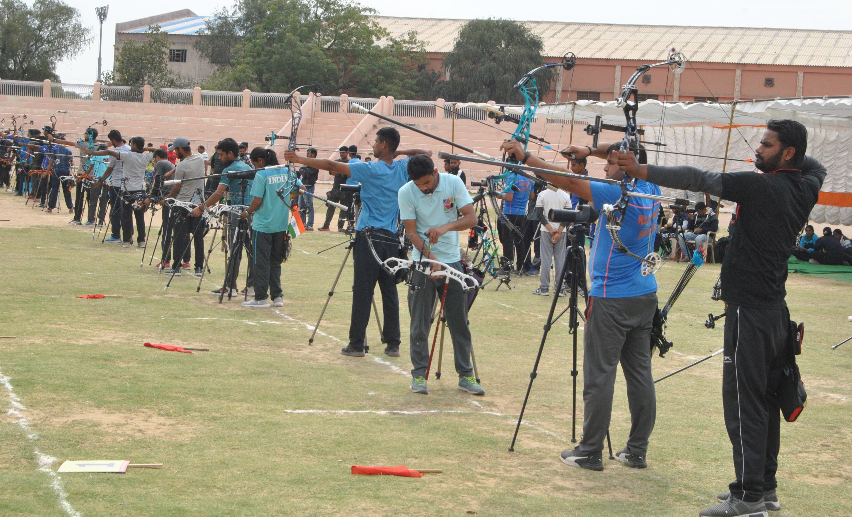 State level archery competition in bikaner