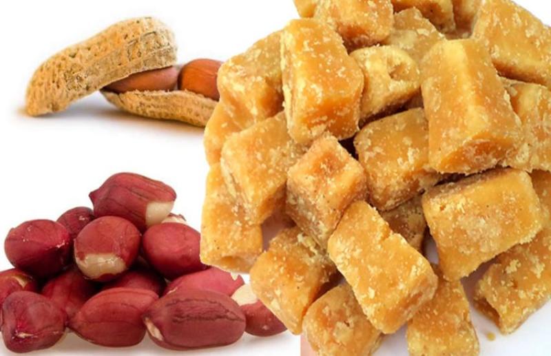 jaggery and peanuts benefits