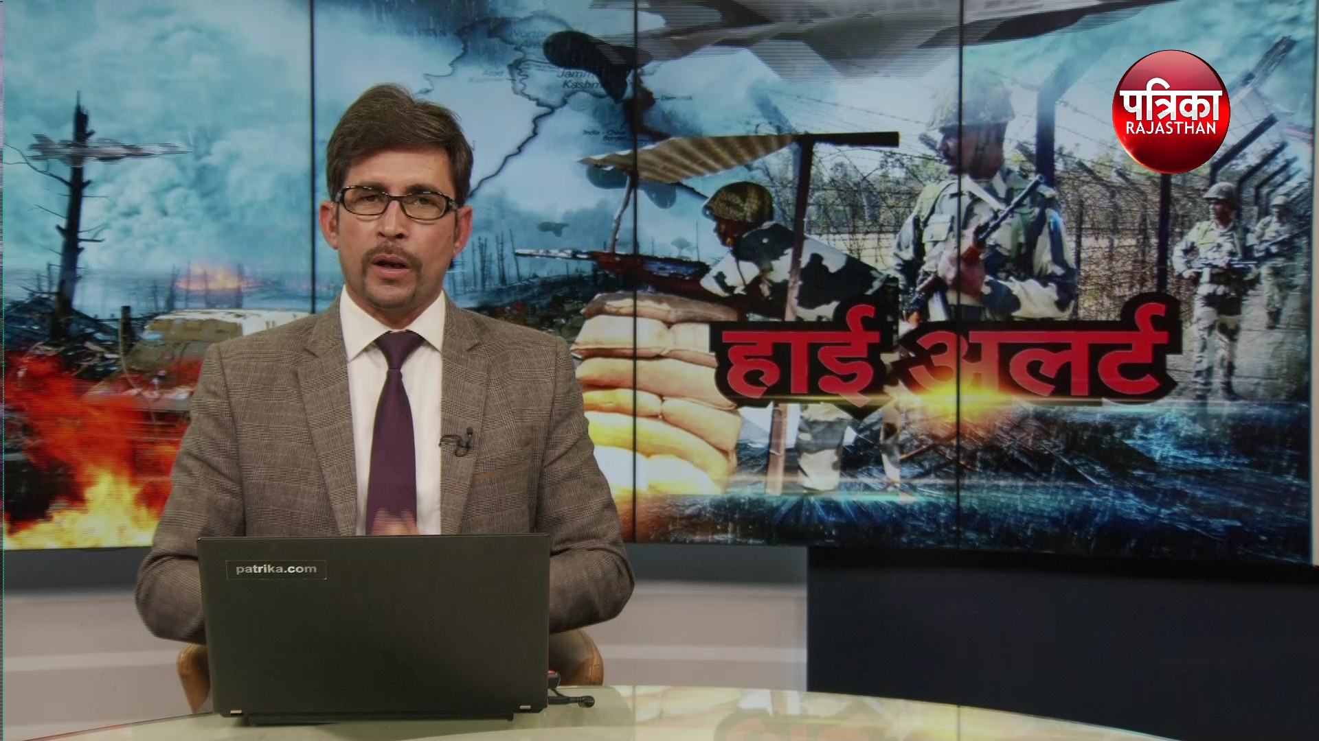 भारत-पाक बार्डर पर बढ़ी टेंशन