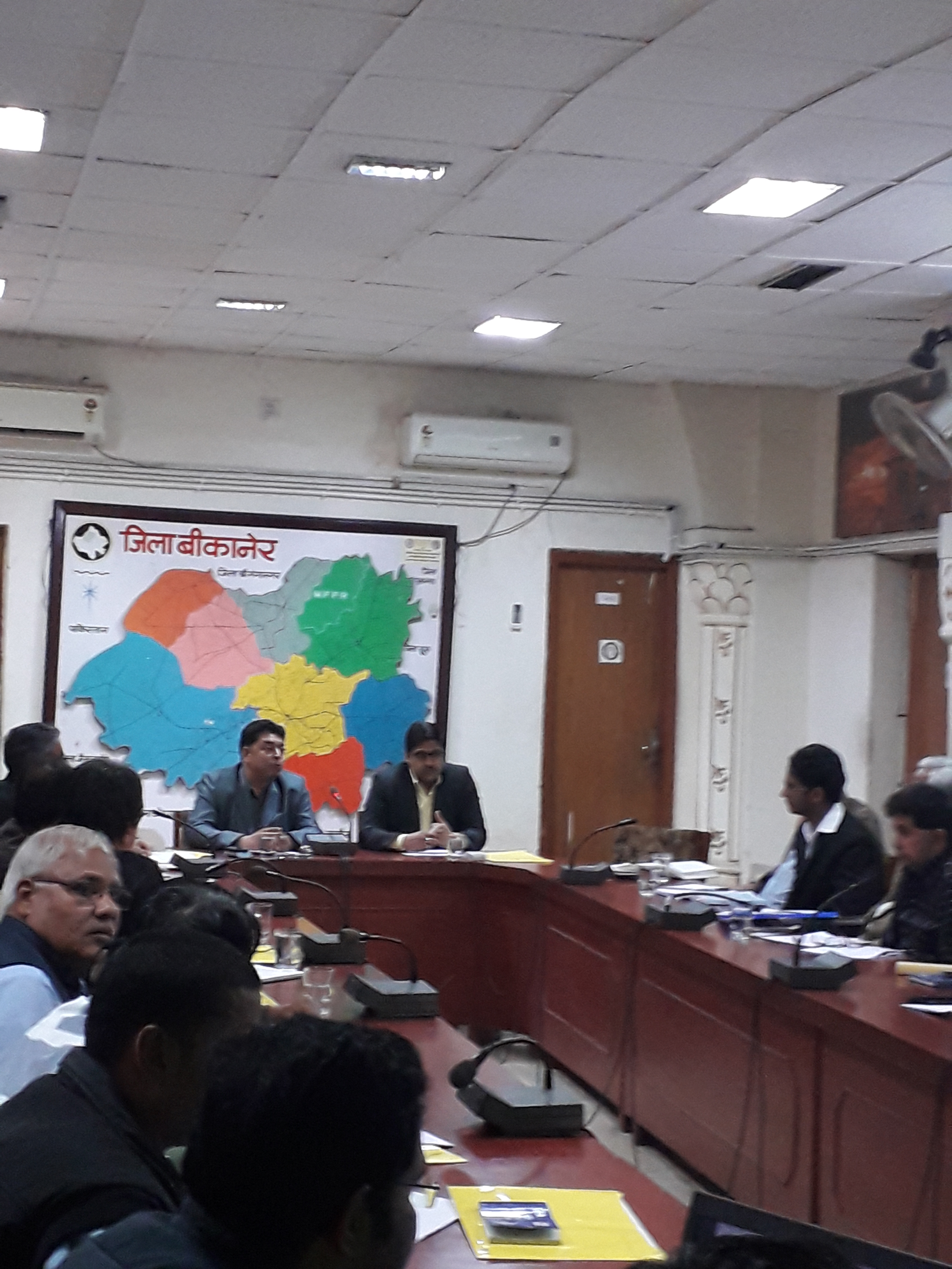 Labor and Employment Government Secretary Naveen Jain bikaner visit