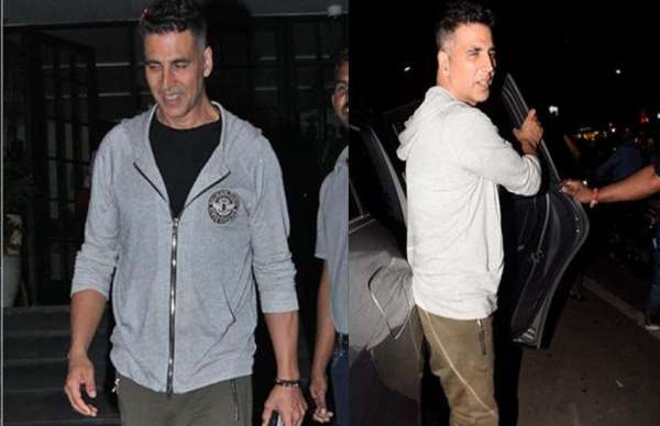 akshay kumar with wife twinkle khanna on dinner date