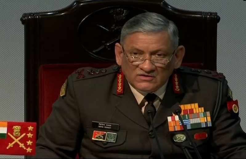 आर्मी चीफ जनरल बिपिन रावत (फाइल फोटो)