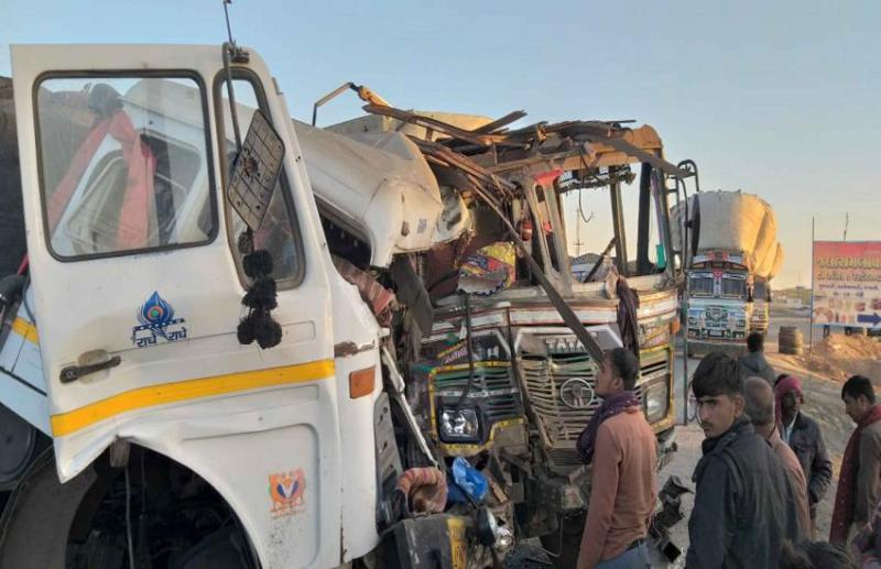 Road accident in bhuj