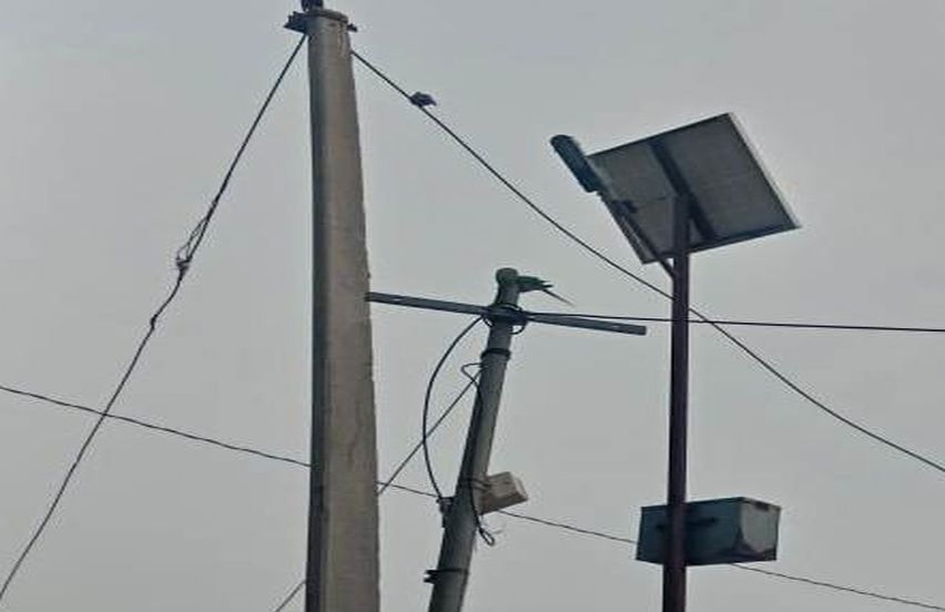 Government of Bhulli village to repair Solar Light